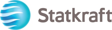 Logo med teksten Statkraft